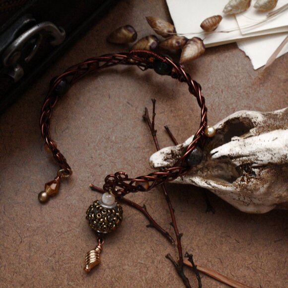 Wire Celtic Cuff Bracelet - Picture 8 of 8